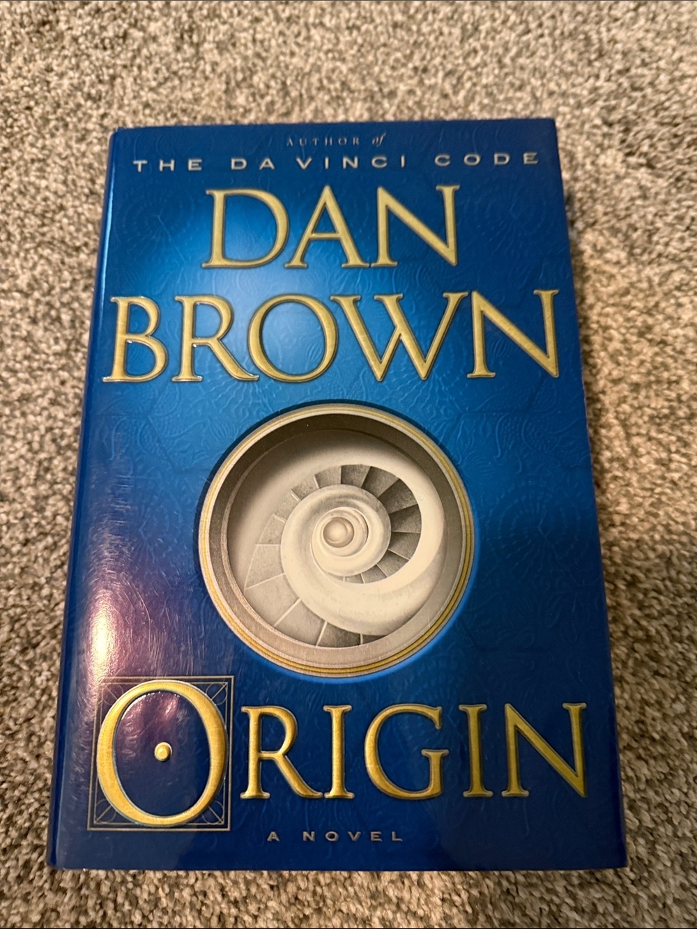 Origin - Blue Hardcover Novel